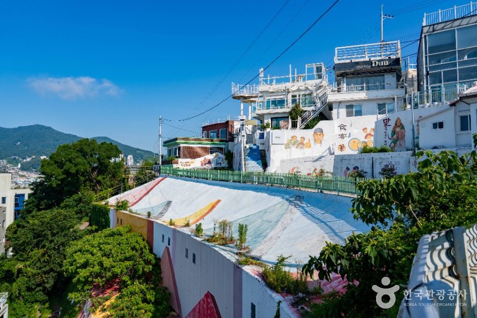 Gosodong Angel Mural Village — Yeosu Old Downtown, Isunsin Square & Nangman Pocha